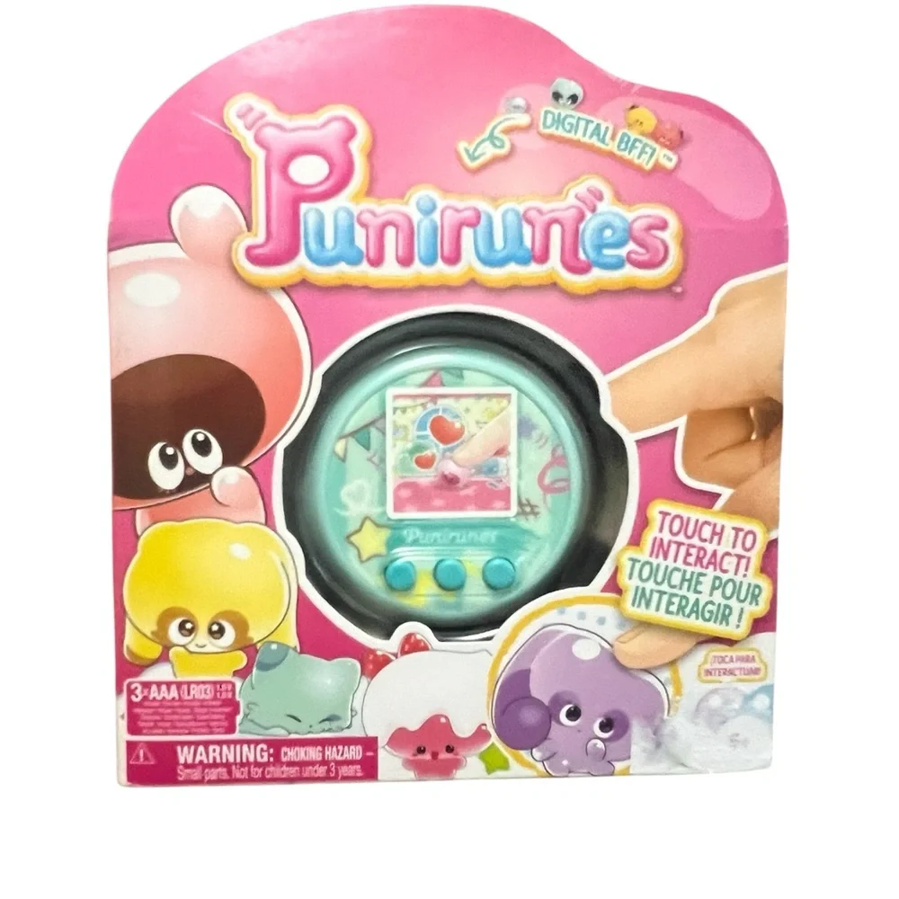 Punirunes, Interactive Digital Toy with 55 Squishy Characters Inside.